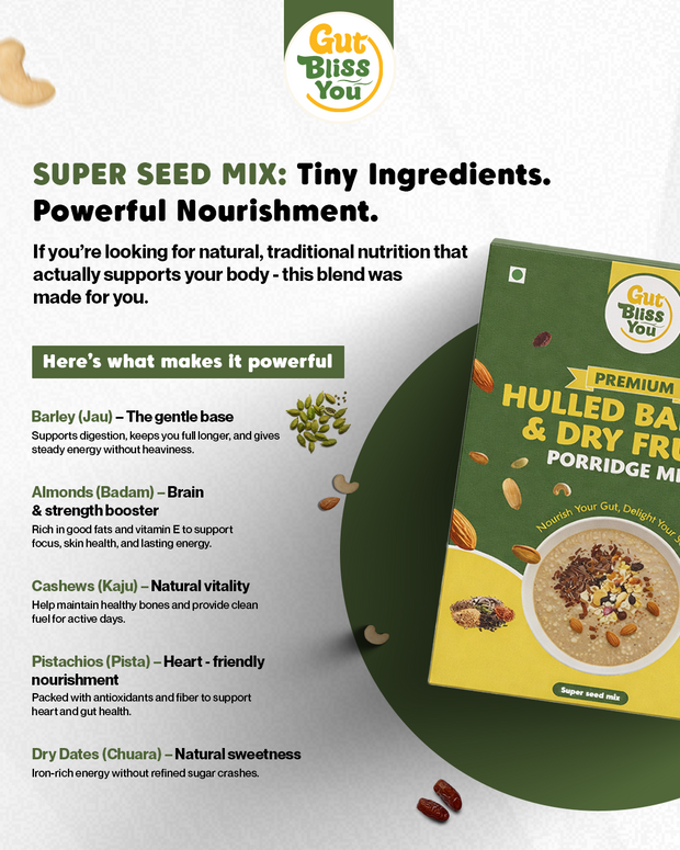 Super Seed Mix Ultimate Barley Porridge