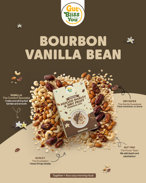 Bourbon Vanilla Bean Premium Barley Porridge