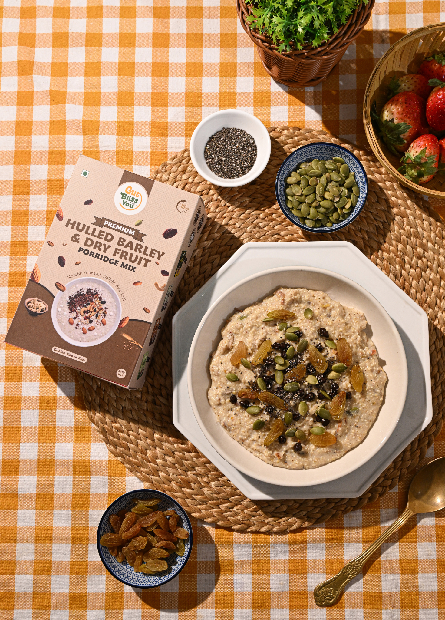 Golden Khoya Bliss | Premium Barley Porridge | 250g