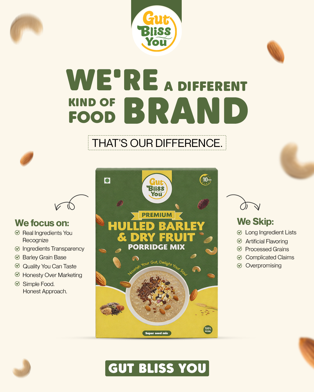 Super Seed Mix Ultimate Barley Porridge