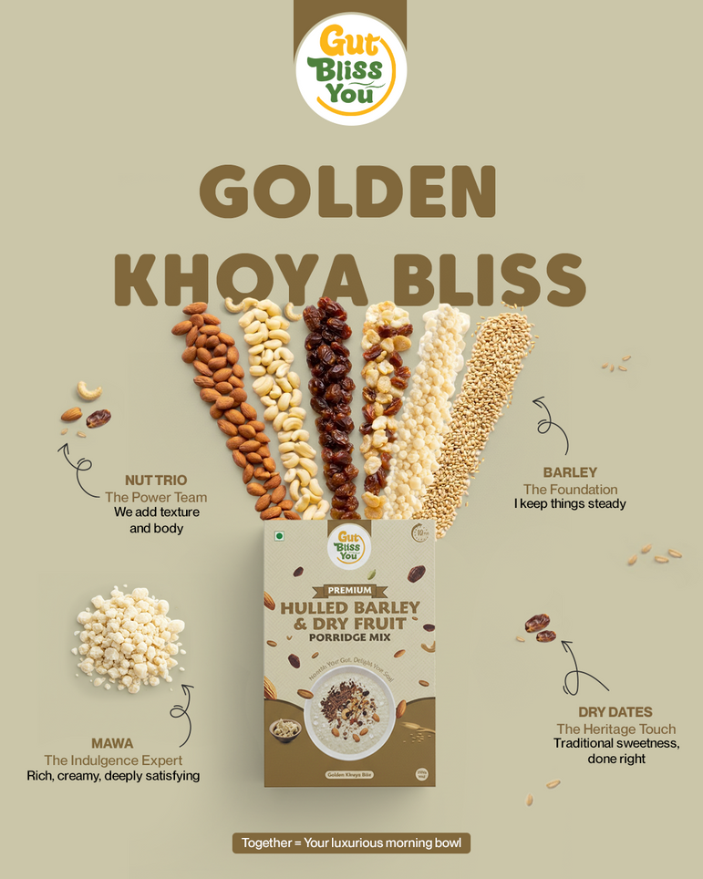 Golden Khoya Bliss Premium Barley Porridge