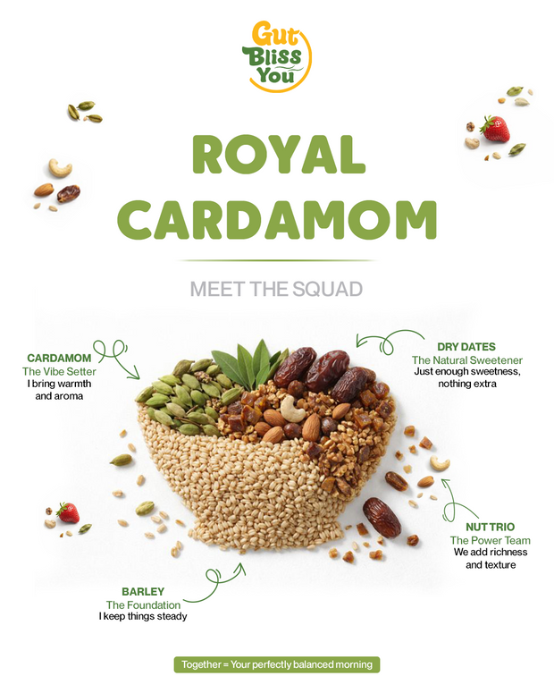 Royal Cardamom Premium Barley Porridge