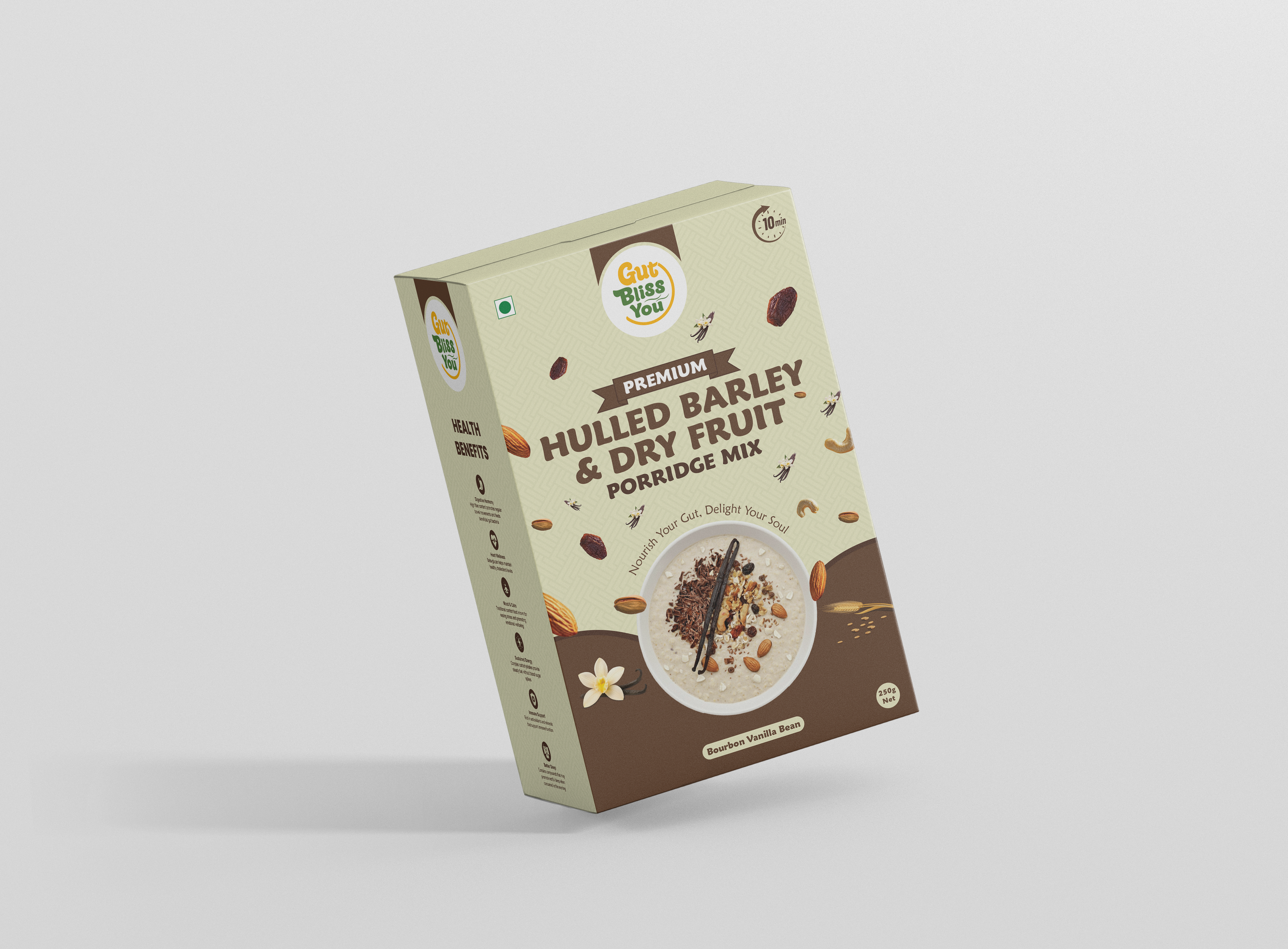 Bourbon Vanilla Bean Premium Barley Porridge